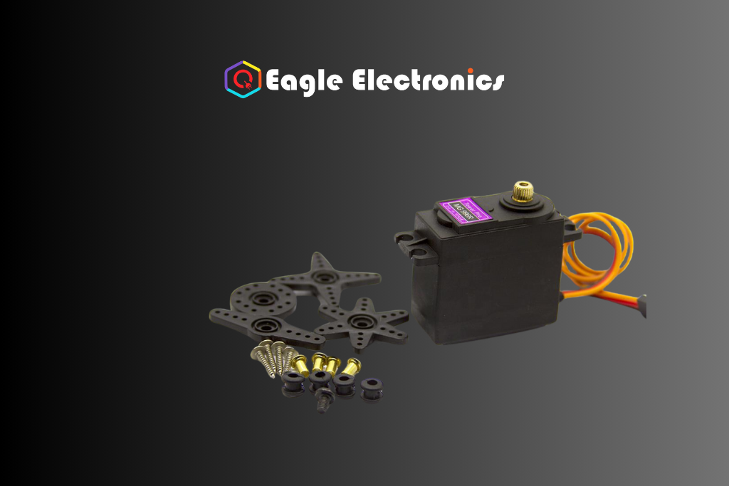 Tower Pro MG996 Digital Metal Gear High Torque Servo Motor (180 Degree Rotation) - Image 2