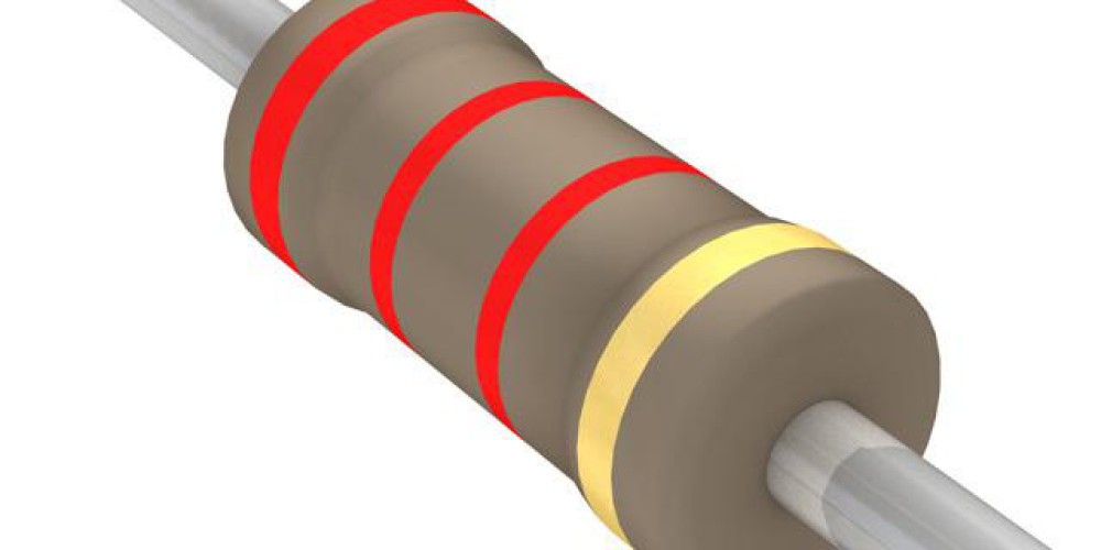 2.2k Ohms Carbon Film Resistor- 1/4 W(5 Per Pack)-EE110-I4R4
