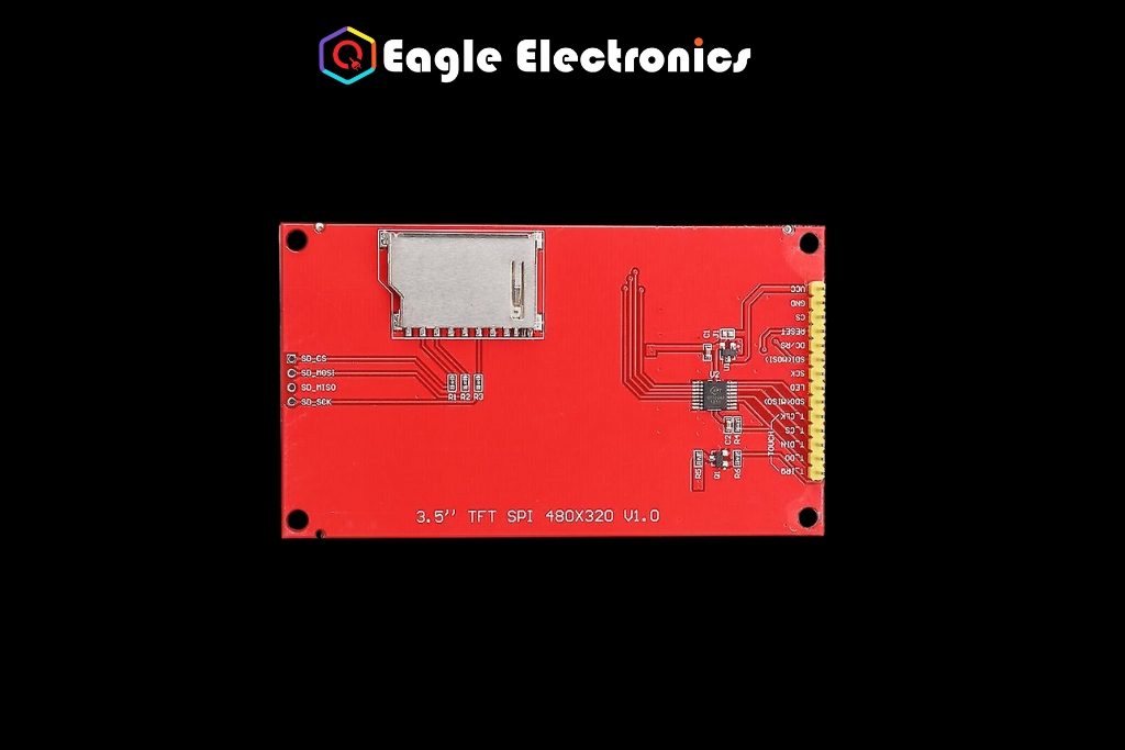 3.5 inch SPI Interface 480x320 TFT Touch Screen Display - Image 3