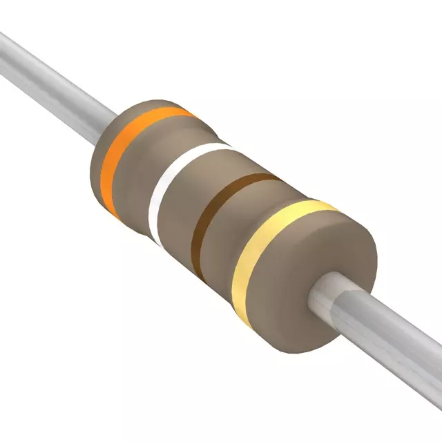 390 Ohms Carbon Film Resistor- 1/4 W(5 Per Pack)