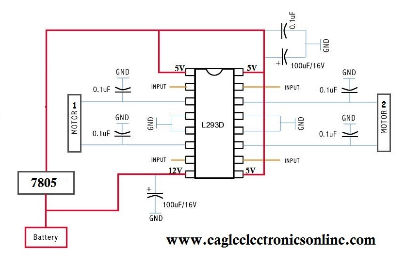 L293D Motor driver Module - Image 4