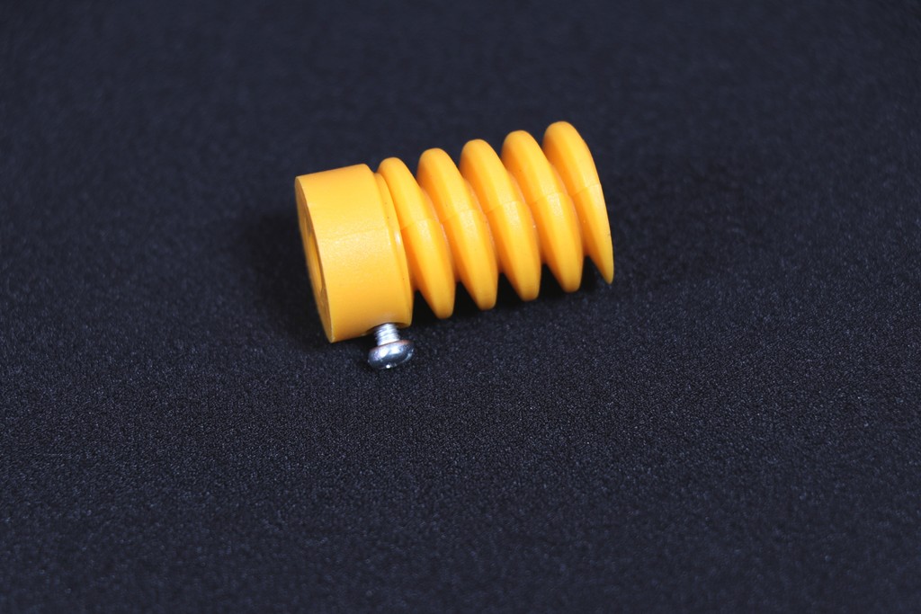 Plastic Worm Gear - 6mm D Shape Shaft Coupling