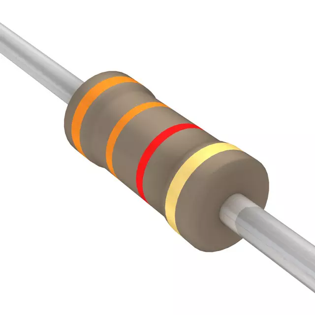 3.3k Ohms Carbon Film Resistor- 1/4 W(5 Per Pack)-EE127-I5R1
