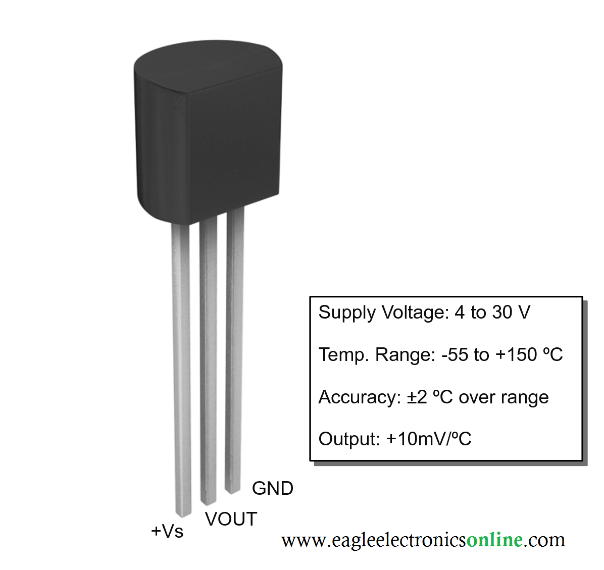 LM35 - Temperature Sensor Module - Image 2