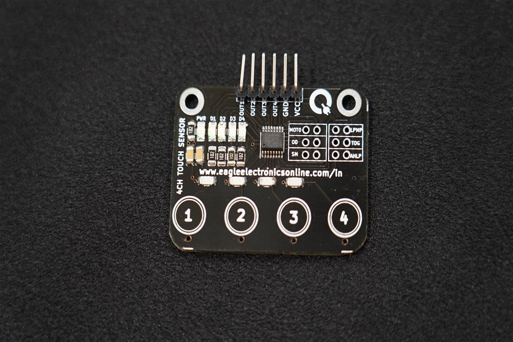 4 Channel Capacitive Touch Module-TTP224