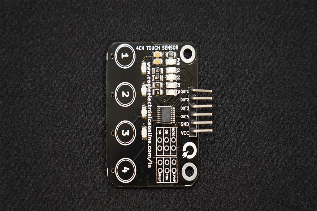 4 Channel Capacitive Touch Module-TTP224 - Image 2