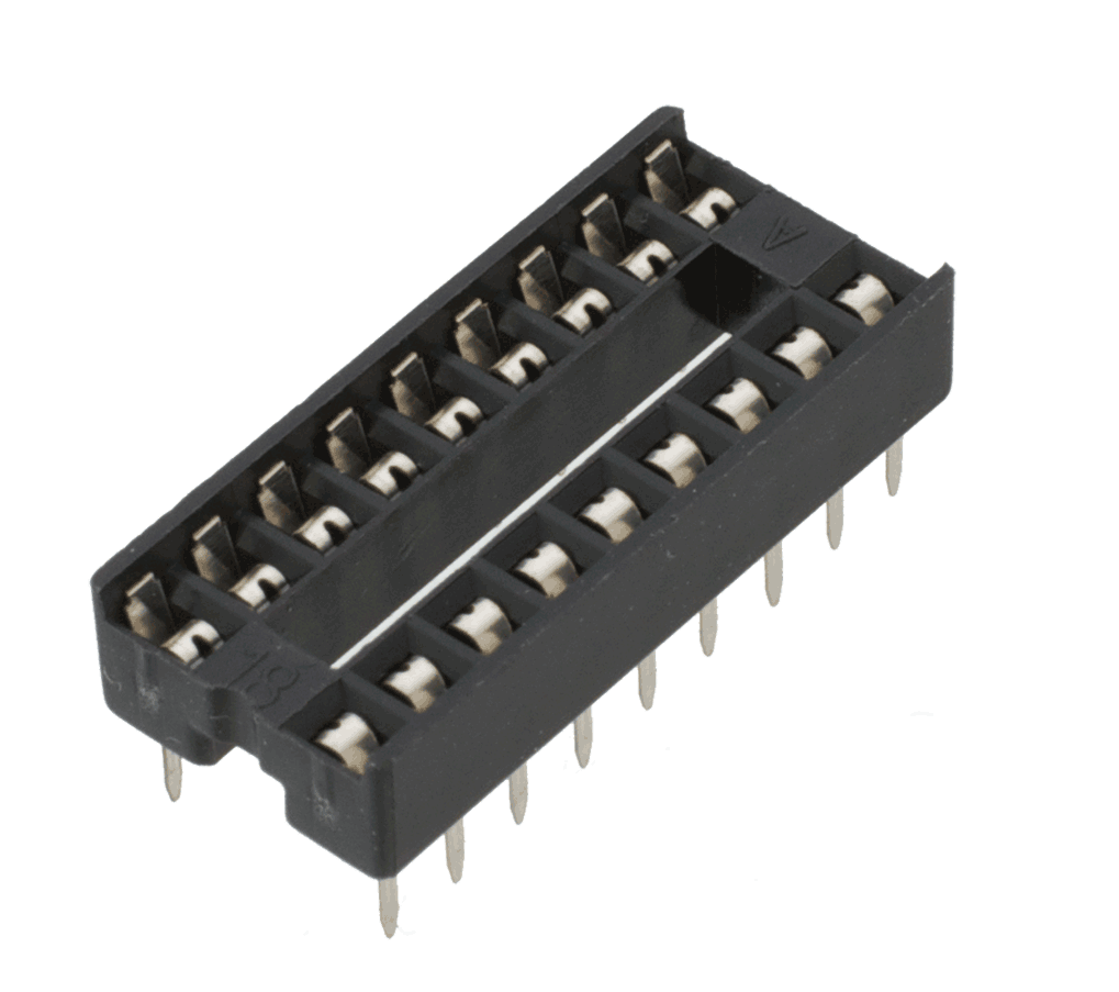18 Pin DIP IC Socket-EE711-L2R1