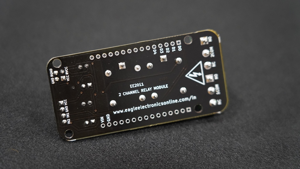 2 Channel 5V Relay Module with Optocoupler - Image 2