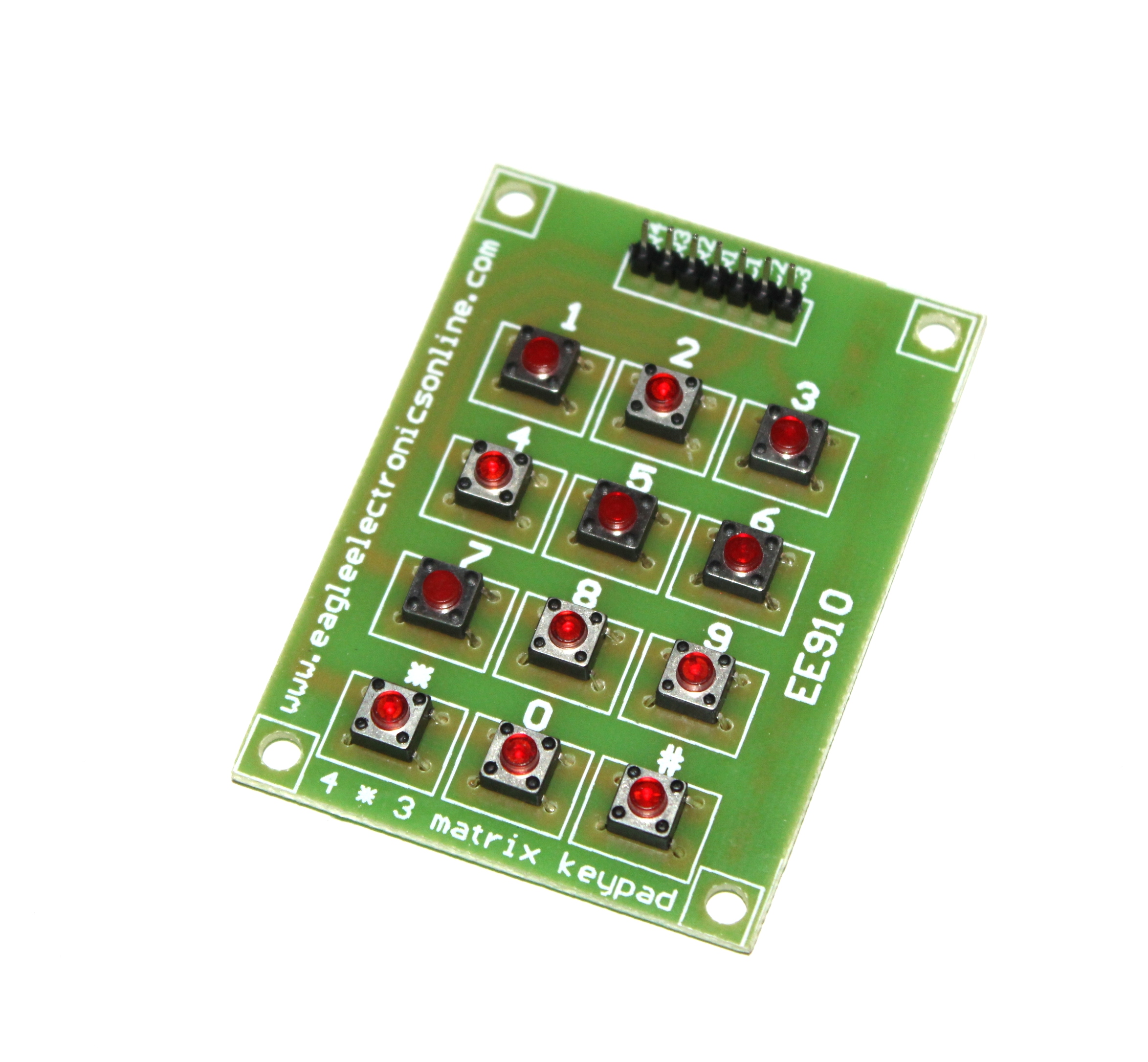 4x3 Matrix KeyPad