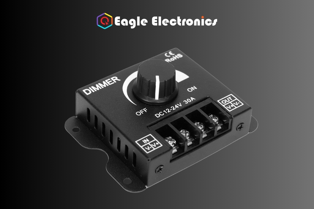 DC 12V-24V 30A Adjustable Dimmer Switch For Single LED Strip