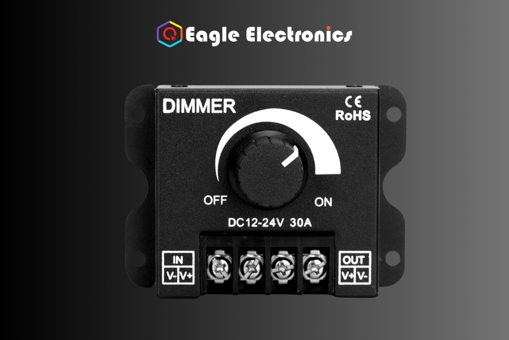 DC 12V-24V 30A Adjustable Dimmer Switch For Single LED Strip - Image 2