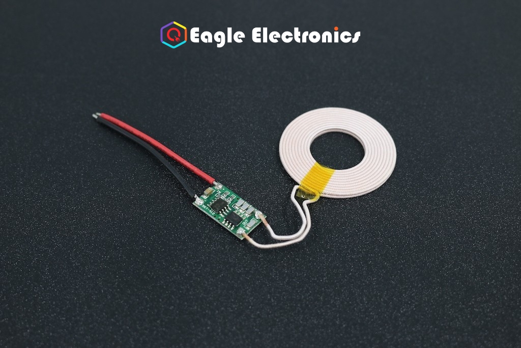 5V 2A Wireless Transmitter Receiver Charging Coil Module - Image 2